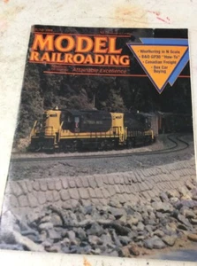 TRAIN MAGAZINE MODEL RAILROADING June 1989 - Picture 1 of 9