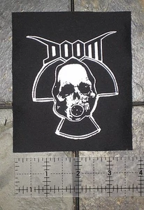 DOOM Patch Übelkeit Entladung Schmutz Anti-Cimex Aus-Rotten Amebix Kruste Punk Crass - Bild 1 von 1