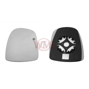 ESPEJO DE PUERTA VIDRIO PLATEADO, SIN CALEFACCIÓN Y BASE, DEJADO PARA NISSAN PRIMASTER 2001->2014 - Imagen 1 de 4