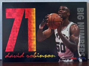 NBA Hoops 1993-94 grandi numeri RAINBOW #BN1 David Robinson B2 - Foto 1 di 1