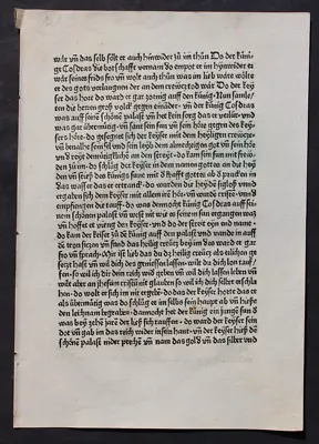 Deutsche Inkunabel,jacobus De Voragine Heiligen-leben,hans BÄmler,augsburg, 1480 • 118.94€