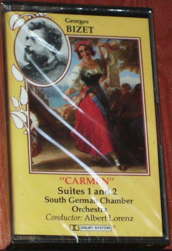 Bizet Carmen Suites 1, 2 Albert Lorenz CASSETTE ALBUM Bibi Mus BBM123 NEW SEALED - Image 1 of 4