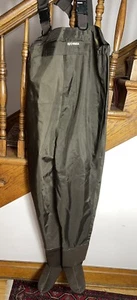 Fly Tech Duck Hunting Fishing Waders Size XXL Camo Thinsulate Shoe XL NEW - Picture 1 of 5
