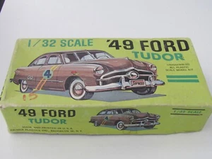 NIB OLD 1949 FORD TUDOR COMPLETE MODEL KIT CAR TOY - Picture 1 of 2