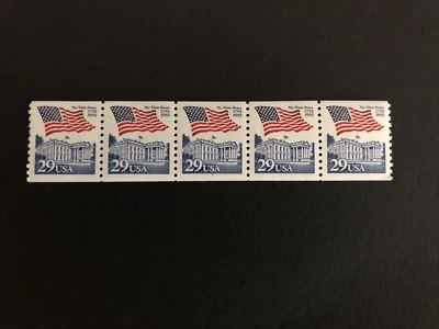U.S. Stamps, Scott # 2609, PNC5 # 7, Flag over White House, Shiny Gum, MNH - Image 1 of 2