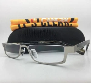 Readers EYEBOBS Eyeglasses PEEK PERFORMER 2144 H1 +2.00 Matte Silver-Horn Frames - Picture 1 of 12