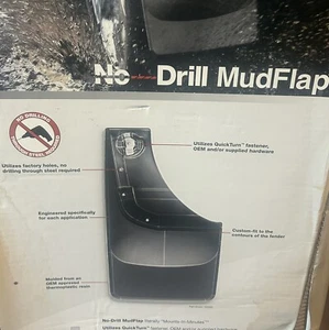 2019-2025 Ram 1500 WeatherTech No Drill Front Mudflaps 110093 Truck Accessory - Picture 1 of 5