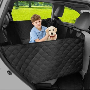 Large Dog Seat Cover Travel Car Bed Practical Car Backseat Cover with Side Flaps - Picture 1 of 15