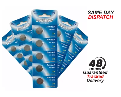 CR1616 DL1616 ECR1616 3v button/coin/cell Batteries Car Camera Toy PC Watch - Image 1 of 4