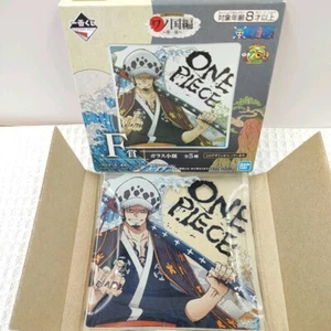 Placa de vidrio One Piece Trafalgar D. Water Law Ichiban kuji BANDAI Japón 2019 - Imagen 1 de 13