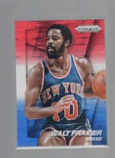 WALT FRAZIER 2014-15 PANINI PRIZM RED WHITE AND BLUE PULSAR PRIZMS CARD #210