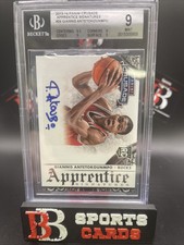 2013-14 Crusade Apprentice Signatures Giannis Antetokounmpo BGS 9 Rookie Auto