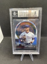 Ken Griffey Jr - 1996 Studio Stained Glass Stars Sp #2 BGS 8 HOF