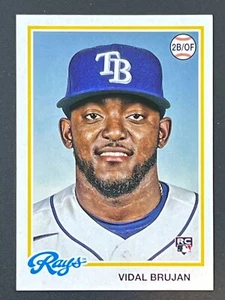 VIDAL BRUJAN RC 2022 Topps Archives 1978 Topps #118 Tampa Bay Rays - Picture 1 of 2