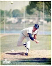 NOLAN RYAN New York Mets ~ Color 8x10 Action Photograph