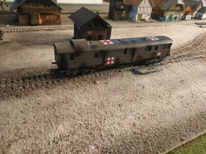 LILLIPUT, WWII MILITARY AMBULANCE WAGON FOR AC POWER SYSTEM, SCALE H0/HO - Picture 1 of 8