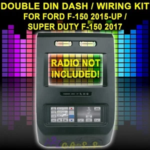 ITCFD04B 2015 - UP FORD F-150 DASH KIT WITH INTERGRATED HVAC / SWC TOUCH SCREEN - Picture 1 of 2