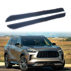 2PCS Side Step fits for Infiniti QX60 2022-2025 Running Board Nerfbars Aluminium - Foto 1 di 5