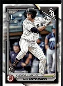 2024 Bowman Draft Paper Sam Antonacci Chicago White Sox #BD-158 5 Card Lot - Bild 1 von 2