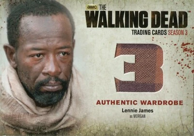The Walking Dead Season 3, Lennie James (Morgan) Relic Wardrobe Card M36 - Image 1 of 2