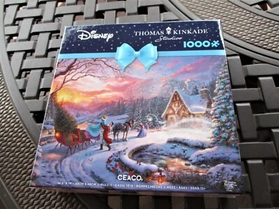 1,000 Piece Disney/ Puzzle "Cinderella Bringing Home The Tree " Ceaco 26.6"x 19" - Image 1 of 4
