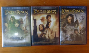 Herr der Ringe DVDs Set: ALLE drei, 2-Disc Sets (Insgesamt = 6 DVDs CD) TRILOGIE - Bild 1 von 2