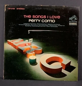 Perry Como The Songs I Love LP Vinyl Record RCA Victor LSP-2708 - Picture 1 of 11