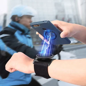 Exercise-friendly Phone Holder Stable Mobile Wristband Universal Magnetic - Zdjęcie 1 z 10