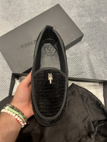 CHROME HEARTS Ciabatta Cuori Cromati