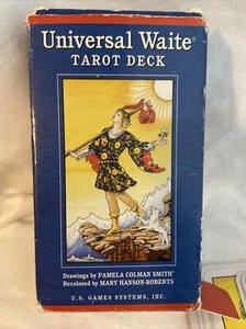 Universal Waite Tarot 78 Card Deck w/instruction booklet U.S. Games Systems - Picture 1 of 8