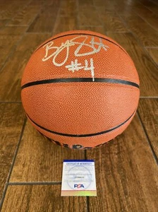 Byron Scott Autographed Ball Lakers Basketball PSA WITNESSED Wilson Signature - Picture 1 of 6