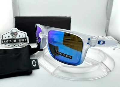 ÓCULOS DE SOL OAKLEY HOLBROOK COLEÇÃO NÉVOA DE SAFIRA PRIZM OO9102-G555 RARO NOVO - Imagem 1 de 4