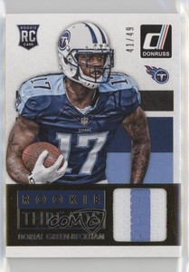 2015 Panini Donruss Threads Prime /49 Dorial Green-Beckham #DRT-DGB Rookie RC
