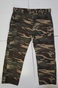 Game Winner Camouflage Cargo Pants Men's 2XL 32-inch inseam cotton. - Picture 1 of 8