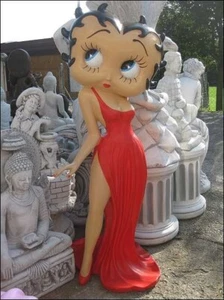 BETTY BOOP Figur lebensgroß 157 cm  Werbefigur Pin Up Girl Figur USA Dekoration - Bild 1 von 4