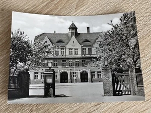 alte seltene AK Dommitzsch - POS Polytechnische Oberschule ungelaufen - Bild 1 von 2