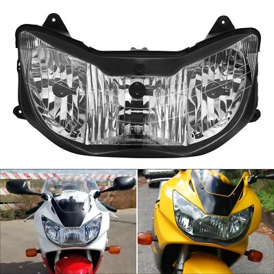 Conjunto de lámpara de faro delantero para Honda CBR900RR CBR929RR 00-01 EE. UU. Foto 1 de 4