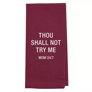 MOM 24:7 ....Kitchen, Tea Towel by About Face Designs 28in x 20in. - Picture 1 of 2