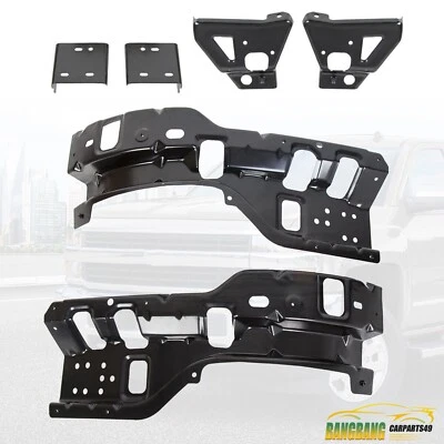Front Bumper Bracket Mount Kit Full Set For 11-14 Chevy Silverado 2500HD 3500HD - Image 1 of 4