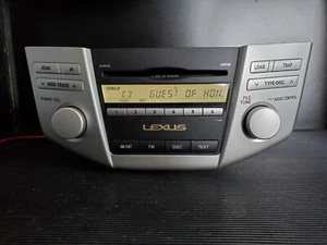 07-08-09 LEXUS RX350 STEREO AUDIO RADIO 6 CD PLAYER CHANGER, OEM - Picture 1 of 9
