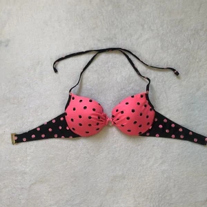 Bikini push-up de alambre para mujer 34C Top traje de baño a lunares inteligente y sexy - Imagen 1 de 9