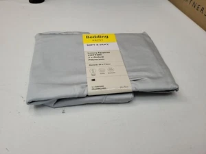 John Lewis Soft Silky Egyptian Cotton 400TC Oxford Pillowcases Pair Ice Blue - Picture 1 of 5