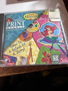 Disney Interactive Little Princess Print Studio Deluxe Edition PC CD-ROM 1995 - Picture 1 of 4