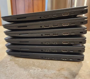 6x Lot FHD TOUCH Lenovo ThinkPad 13 2nd Gen i5-7200U 8GB DDR4 128GB SSD Laptops - Picture 1 of 7