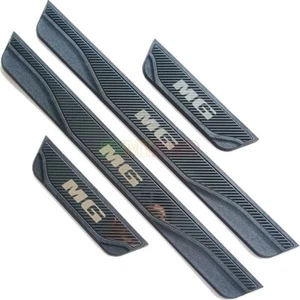 For MG 3 4 5 ZS Accessory 2024 Carbon Car Door Sill Scuff Plate Protector Cover - Bild 1 von 6