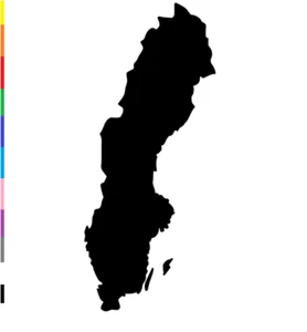 Sweden sticker car sticker in 15 cm to 50 cm size countries sticker 263 - Picture 1 of 2