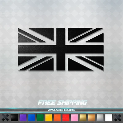 Union Jack Flag Vinyl Decal Sticker - UK Britain Car Window Mini Cooper - Image 1 of 3