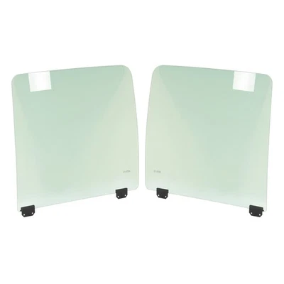For 99-12 Ford F250/F350/F450/F550/F650/F750 Crew Cab Rear Door Glass LH+RH Pair - Image 1 of 4