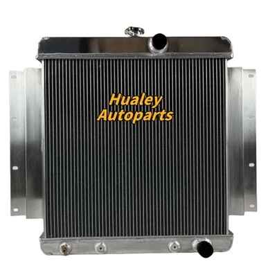 AT MT Aluminum Radiator For 1961-1969 1963 DODGE D100 Series Pickup 2.8L 3.7L L6 - Image 1 of 4