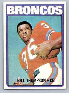 1972 Topps Football Set-Break #24 Bill Thompson Broncos *WSC* - Picture 1 of 2